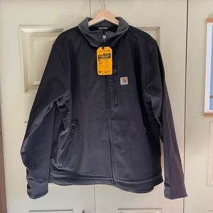 Carhartt Rain Defender Relaxed Fit Heavyweight Softshell Jacket Men’s XL black